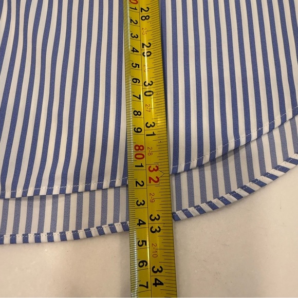 Ralph Lauren Men’s Performance Oxford Button Down Shirt Blue/white Stripe XL - Picture 5 of 11